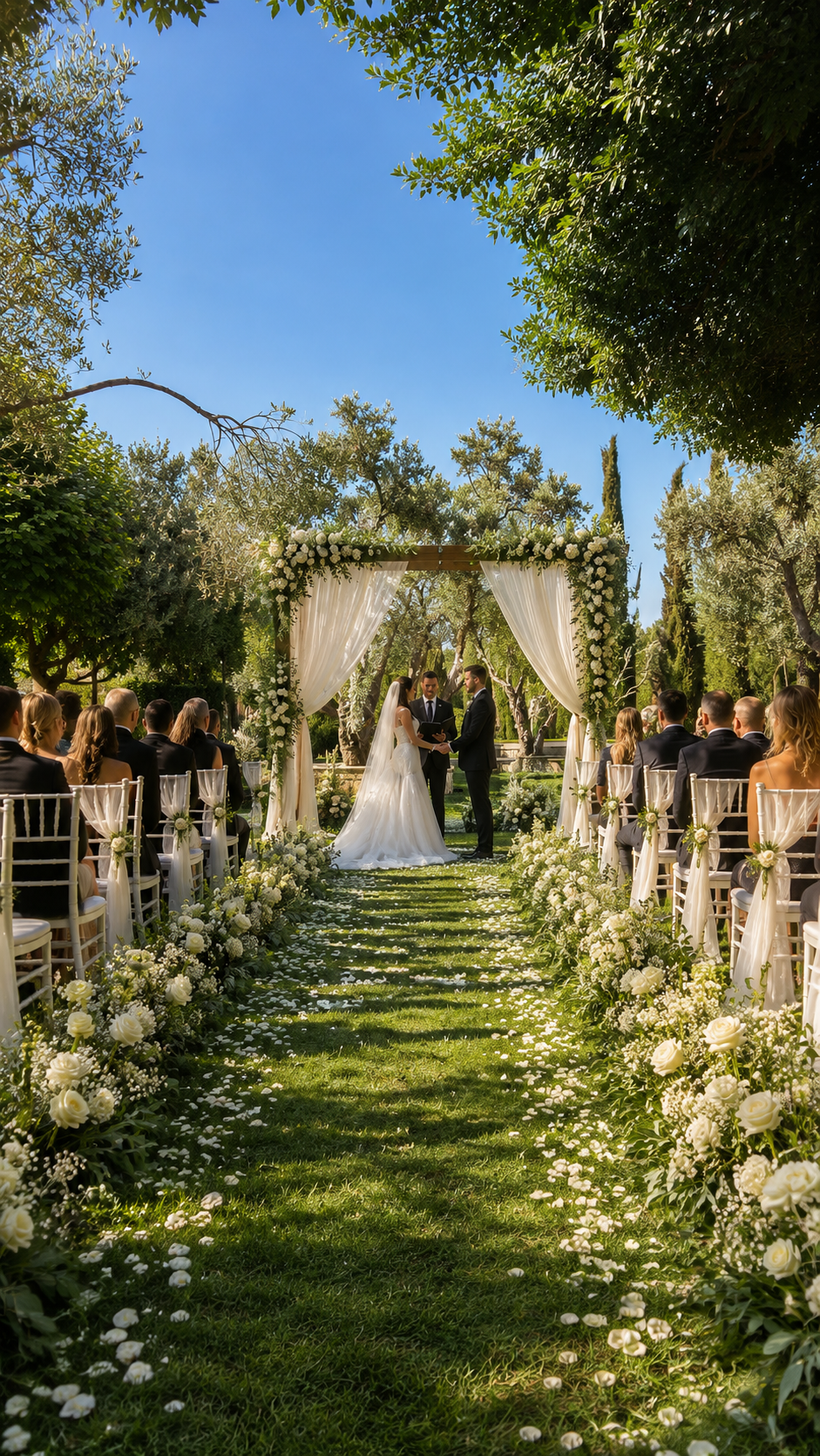 Book your wedding day in Oasis Gardens